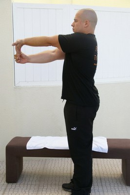 Alongamento Biceps Antebraço