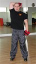 Pullover Triceps Alternado em Pé com Caneleiras 1