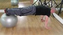 Peito, Triceps - Flexões de Braços na Bola 1