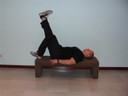 Perna - Leg Extension Alternado Deitado Livre 2