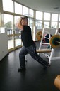 Triceps - Press à Testa em Pé com Elastico 1