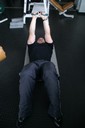 Triceps - Press à Testa Deitado com Elastico 2