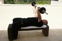Dorsal, Peito, Triceps, Serratos - Pull Over Barra Pronação Braço Recto 2
